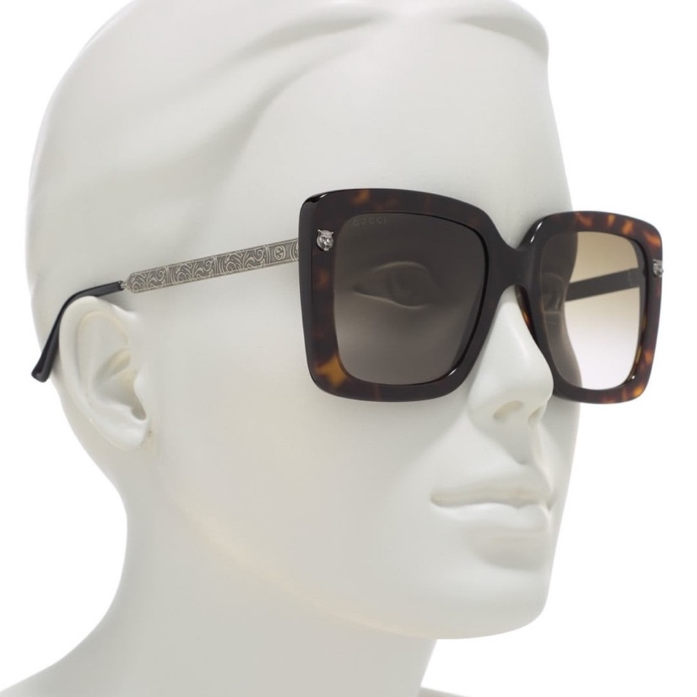 GUCCI 53mm Square Sunglasses